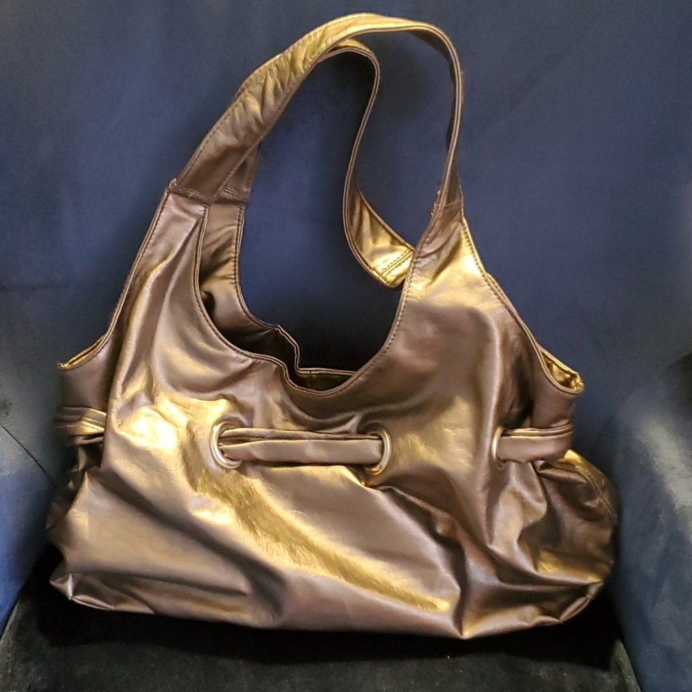 Pewter purse